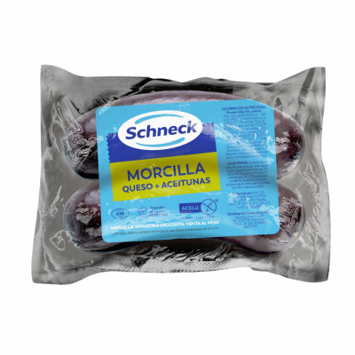 Morcilla queso aceituna Schneck