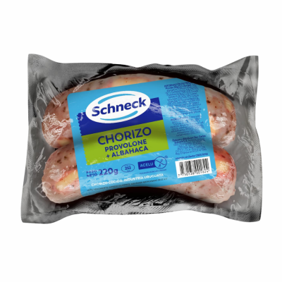 Chorizo provolone + albahaca Schneck